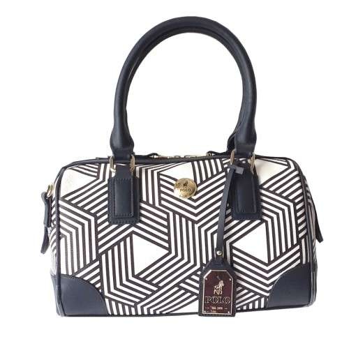 Polo Barrel Tote Navy Blue
