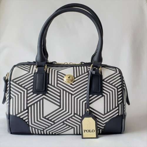 Polo Barrel Tote Navy Blue