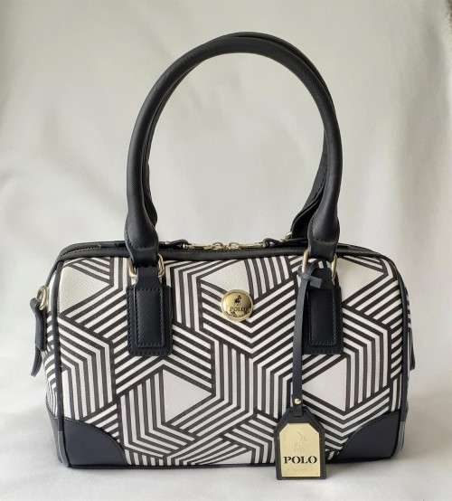 Polo Barrel Tote Navy Blue