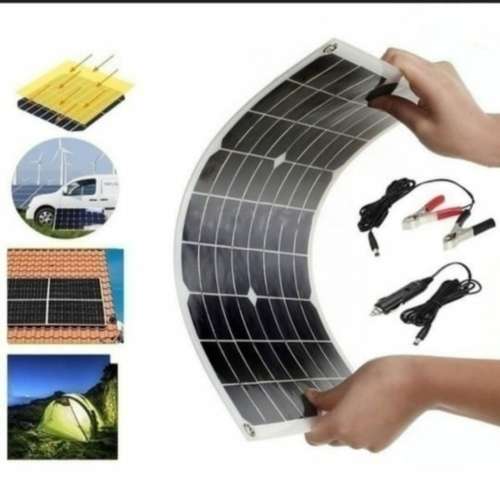 400W Flexible Solar Panel Polysilicon Solar Power Bank with 10/30/50A 12V 24V Controller