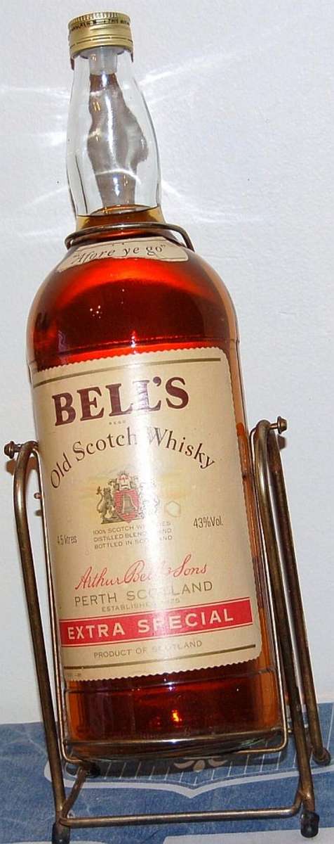Rare Bells Whisky 4.5lit on a Stand for your Pub