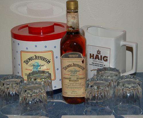 Thomas Jefferson Whisky and Ice Bucket Plus