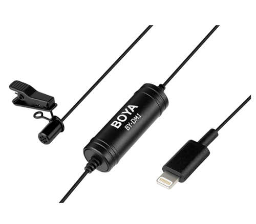 Boya BY-DM1 Digital Lavalier Microphone for iOS device