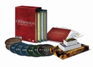 Sid Meier's Civilization Chronicles (Civilization I-IV) + Card Game + DVD + Book