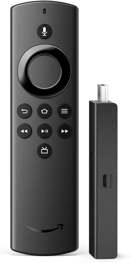 Amazon Fire TV Stick Lite, Alexa Voice Remote Lite, 1st Gen Remote
