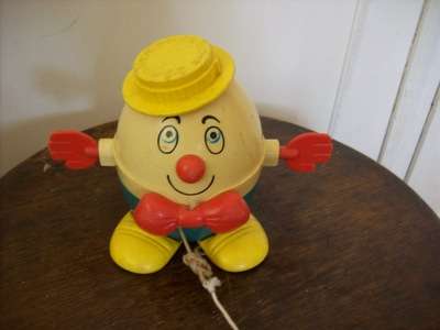FISHER PRICE.  VINTAGE.  HUMPTY DUMPTY.