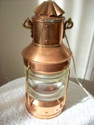 COPPER LAMP ELECTRIC