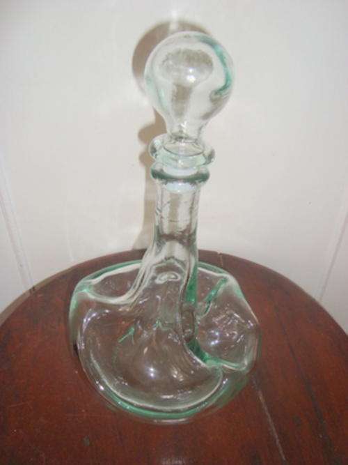 DECANTER. UNUSUAL SHAPE