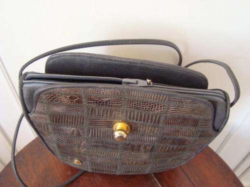 HANDBAG.  I THINK IT IS SNAKESKIN??