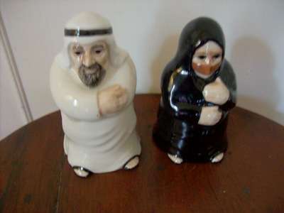 BELLS.  SET OF PORCELAIN BELLS