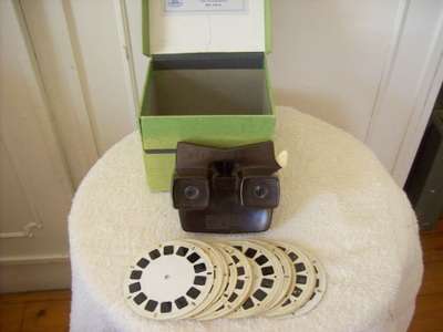 VIEW MASTER BOXED & SPOOLS.