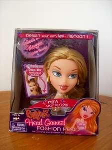 BRATZ HEAD GAMEZ FASHION HEAD