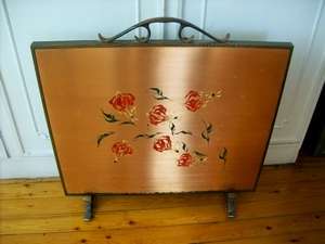 A LOVELY COPPER FIRE SCREEN.  B U Y E R   C O L L E C T S.