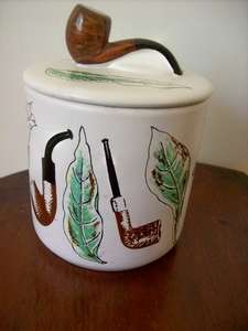 PIPE TOBACCO HOLDER.  MADE IN DENMARK.