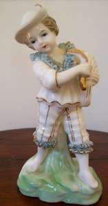 HAND PAINTED BONE CHINA ORNAMENT