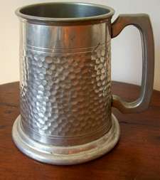 PEWTER BEER MUG
