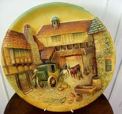 BOSSONS WALL PLAQUE.  'THE DEPARTURE'