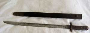 VINTAGE BAYONET (303) AND SCABBERD