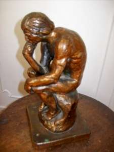 ORNAMENT 'THE THINKER'  RODIN.