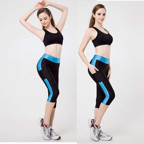 KAWAII TIGHTS SPORT PANTS HIGH WAIST CROPPED LADIES LEGGING