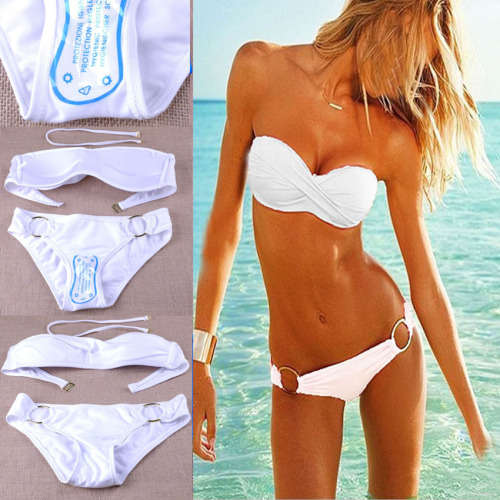 BEACH SUMMER PADDED SWIMSUIT BIKINI -  FREE GIFT INCLUDED