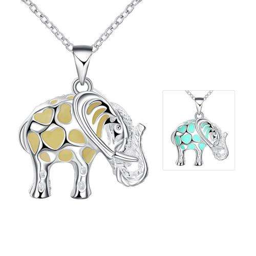 MYSTICAL ELEPHANT PENDANT JEWELRY - GLOW IN THE DARK