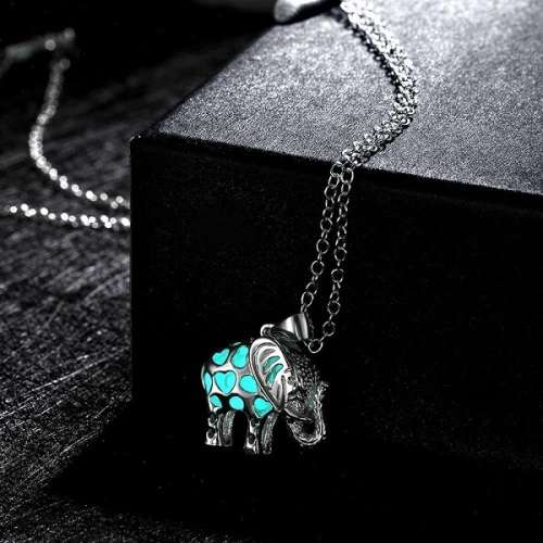 MYSTICAL ELEPHANT PENDANT JEWELRY - GLOW IN THE DARK
