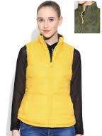 YELLOW SLEEVELESS JACKET