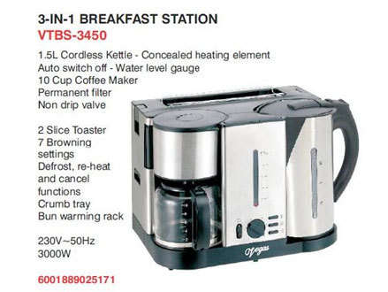 SUNBEAM BREAKFAST STATION