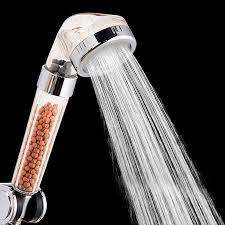 TRANSPARENT FILTERED SHOWER HEAD