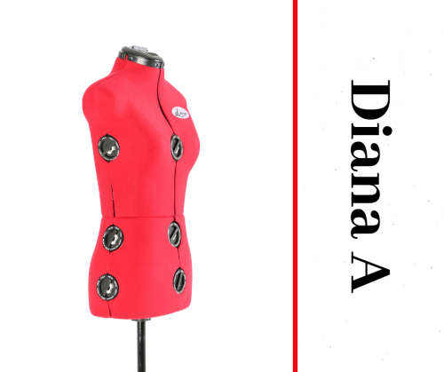 Adjustable Dressmaker Dolls / Sewing Dummies / Mannequins Diana A - Small