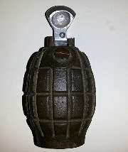 British WW2 No.36 Mills Bomb Mk1: Inert Grenade