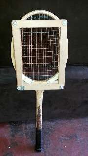 Vintage Tennis Racquet in Frame