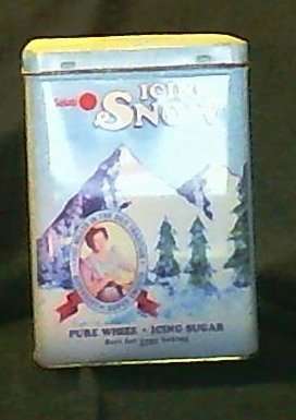 Selati Caster Snow tin