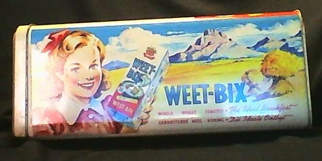 Old Weet-Bix Tin