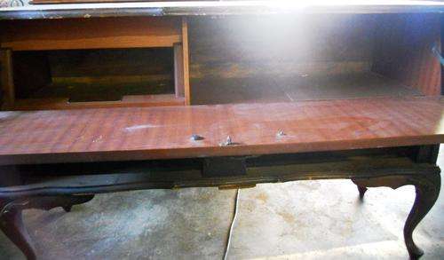 Vintage Empty Blaupunkt Radio Cabinet