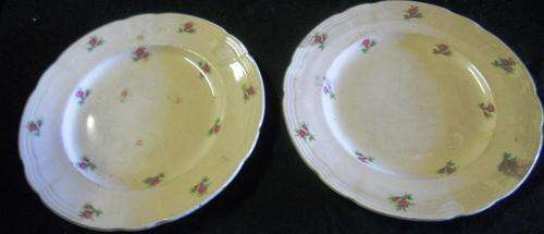 2x cake saucers