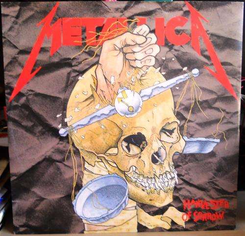 Metallica Harvester of Sorrow 870 614-1 Netherlands 1988 Vertigo Sleeve VG+ LP VG+