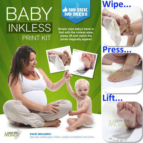 Inkless Handprint & Footprint Newborn & Baby Kit