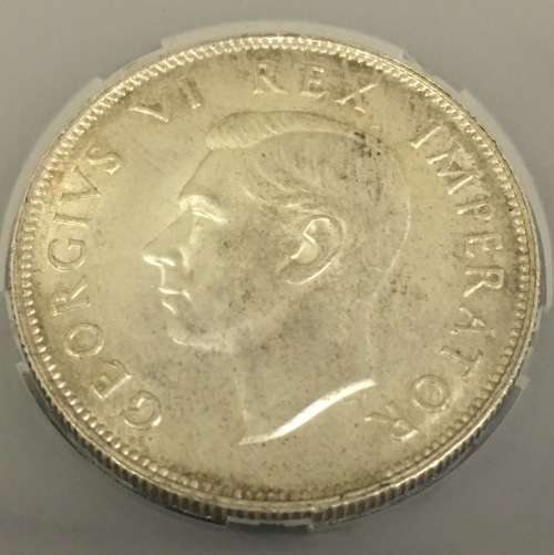 1944 2.5 Shilling (Half Crown) SANGS AU 50