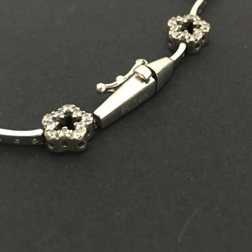 14kt White Gold Ladies Bracelet