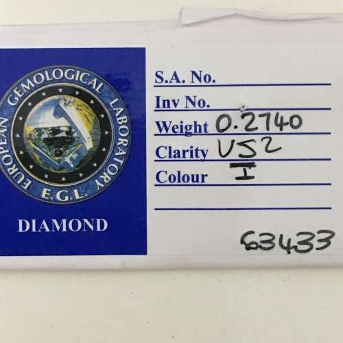 ## 0.27 Natural Diamond Pair- I VS2,- J VS2 Perfect for Earrings