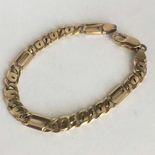 9ct Yellow Gold Unisex Bracelet