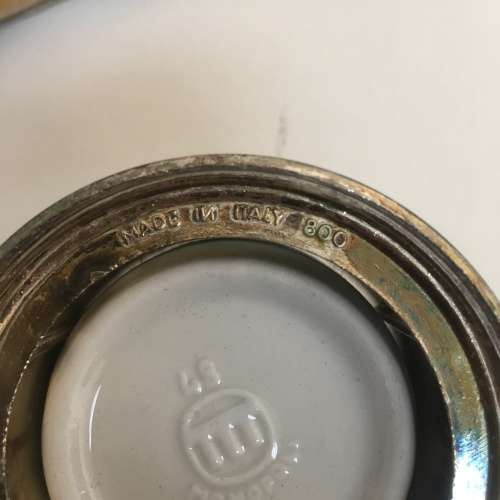 Stunning Italian .800 Coffee Set 12 Piece