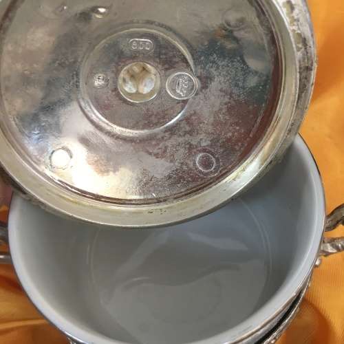 Stunning Italian .800 Coffee Set 12 Piece