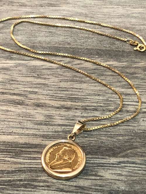 Krugerrand Necklace & Pendant