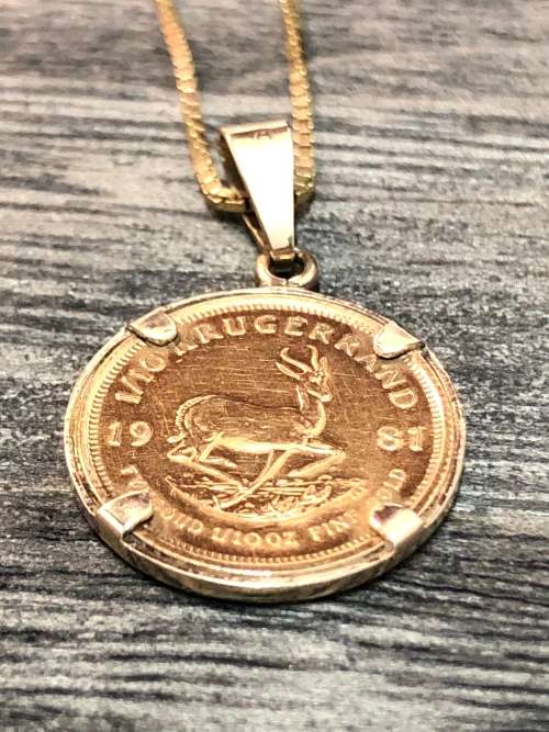 Krugerrand Necklace & Pendant