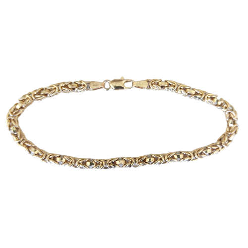Solid Yellow Gold Ladies Bracelet #1041