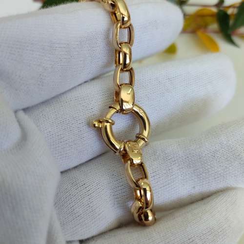 Solid Gold Ladies Bracelet #1083