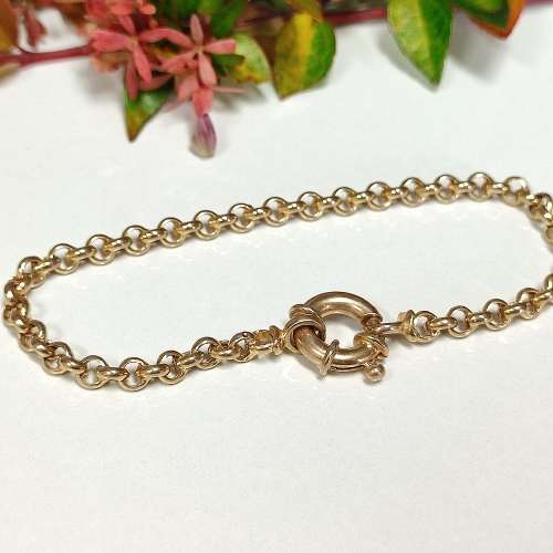Classic 9kt Yellow Gold Bracelet #1113